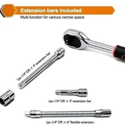 granth creation Tool Kit & Hand Tool Kit Wrench Set Multi Purpose Combination Tool Case Hand Tool Kit image 2