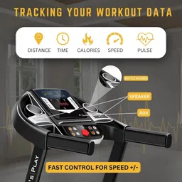 lets play LP-20106 2.5HP Motor Treadmill for Home 110kg User Weight Support Manual Incline Treadmill image 4