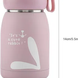 flipkart smartbuy Drinking Leakproof Glass Water Bottle with Carry Silicone Strap Handle Glass 330 ml Bottle image 4