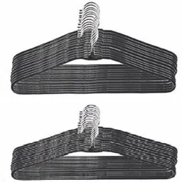 (Heavy) Shirt & Dress hangers Steel Shirt Pack of 20 Hangers For Shirt-image-77