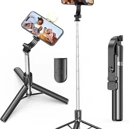 Sconzi R1SL Selfie Stick with Flash Light Glow Edition Tripod image 1