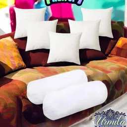 urmila creation Microfibre Bolster Pack of 7 Stripes 2 Bolester 5 Cushion-picture-14