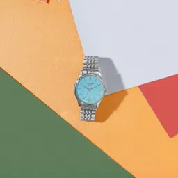 sonata drop 5 from Poze Quartz Blue Dial Analog Watch - For Men SP70070SM02|SP70070SM02|SP70070SM02 image 1