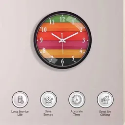 singh brothers Analog 25 cm X 25 cm Wall Clock image 4