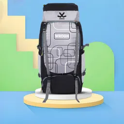 wrogn GTIER TREKKING WITH SHOES COMPARTMENT WITH DURABLE Rucksack - 60 L Rucksack - 60 L-picture-22