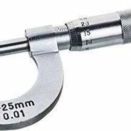 salco 12.5cm Vernier Caliper, Screw Gauge 25mm Combo Pack Micrometer Screw Gauge image 2