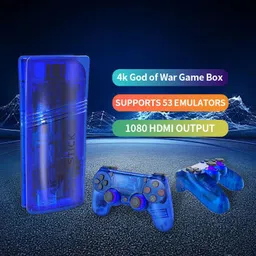 GS5 Mini Game Console | 3D PSP, PS1, N64 | Dual Wireless Gamepads Special Edition image 2