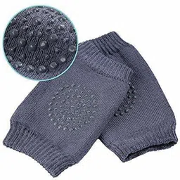 modinity Creative Baby Anti Slip Knee Pads for Crawling,Unisex Clothing Accessories Toddler Leg Warmer Safety Protective Cover Toddlers Learn to Socks Children Short Knee-Pads Set of Baby Knee Pads (Anti Sleep Design) Grey Baby Knee Pads-picture-15