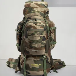 tripole Colonel Pro Metal Frame Rucksack | Front Opening | Detachable Bag | Rain Cover | Rucksack - 90 L-picture-20
