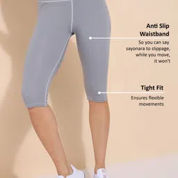 barbora Solid Women Grey Tights image 3