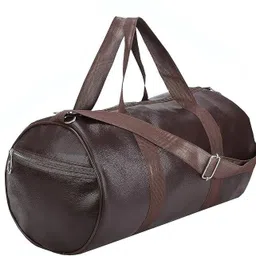 opullent 20 L Gym Duffel Bag - OPULLENT_BROWN_GYM BAG - Brown image 2