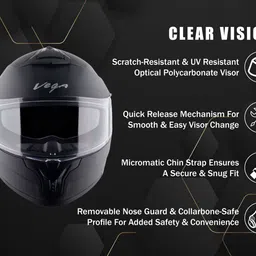 vega Zap D/V Motorbike Helmet image 3