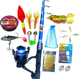 sikme Ultimate Angler's Arsenal: 7ft Fishing Rod and Reel Combo Unleash the Thrill of the Catch Blue Fishing Rod-picture-28