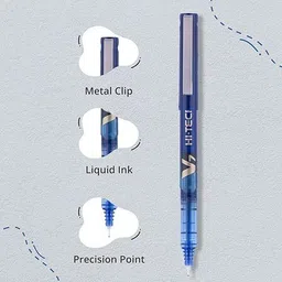 pilot Hi-Tecpoint V7 0.7mm Fine Point Pure Liquid Ink Roller Pen Gel Pen image 3