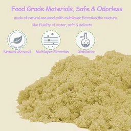 akflicks Sand Kit Activity Toys, Soft Sand Clay Toys for Boys & Girls Rattle image 5