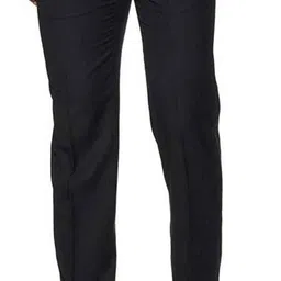 elanhood Pack of 2 Men Regular Fit Black, Grey Viscose Rayon Trousers image 3