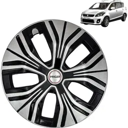 prigan Ertiga Signature Silver Black 15 INCH Wheel Cover For Maruti Ertiga-picture-38