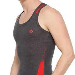 dollar bigboss Pack of 5 Cotton Racerback Styled Gym Men Vest image 4