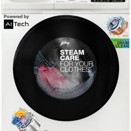 godrej 6 kg 5 Star, Digi-Inverter With Steam Wash & 1000 RPM Spin Speed Fully Automatic Front Load Black, White-picture-7