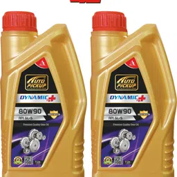 Premium 1+1 Combo Of 2 1L Dynamic Plus 80W90 API GL-5 Gear Oil-image-22