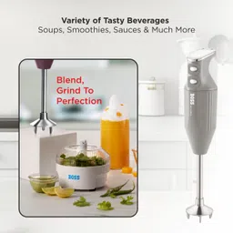 boss 275 W Light Grey Hand Blender image 4