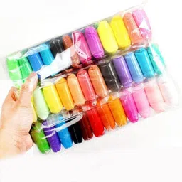 crafty villa New Non-toxic clay Children Toy Bouncing Clay| 12 Colors Air Dry Clay-picture-12