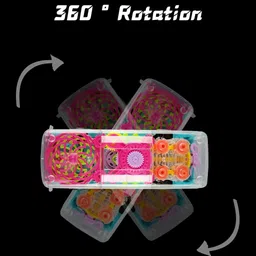 toy dekho Creations Concept Musical Transports Bus Toy for Girls & Boys image 5