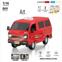 bestie toys Omni Design 1/16 Scale Simulation Rc Drift Van Truck Toys Radio Control Taxi To image 2