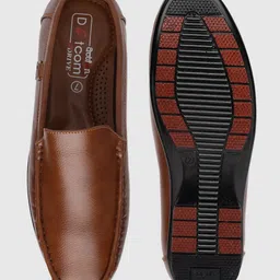 action Lightweight | Comfortable | Trendy | Daily Wear | Synthetic Leather Loafers For Men image 5