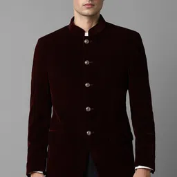 louis philippe Men Solid Single Breasted Party Blazer-picture-33