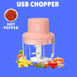 frony Electric Chopper, Rechargeable Chopper for Kitchen Vegetable & Onion Garlic D256 Electric Vegetable & Fruit Chopper-picture-15
