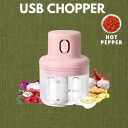clairbell Electric Chopper, Rechargeable Chopper for Kitchen Vegetable & Onion Garlic J476 Electric Vegetable & Fruit Chopper-picture-17