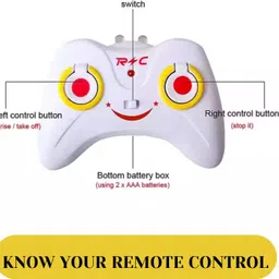 loftnsoft Gravity sensor RC Helicopter with Safety Sensor and 3D Light - Pack of 1 image 4