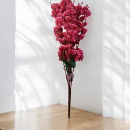 orchid artificial flower bunch for home decoration Pink Peach Blossom Artificial Flower-image-56