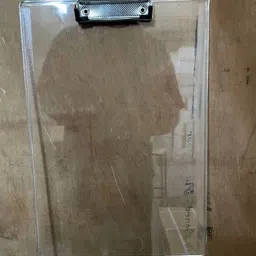 vikas Transparent Breakable Exam Board 9.5 x 14 Inch Clipboard for Kids/Students image 5