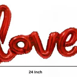 party midlinkerz Solid White Gold Love Decoration items with girls,boys. Balloon image 3