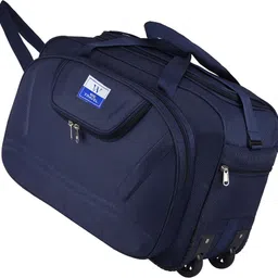we travel 60 L Strolley Duffel Bag - Travel Duffle Bags For Men and Women - Blue - Large Capacity-picture-25