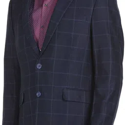 arrow Men Checkered Single Breasted Casual Blazer image 4