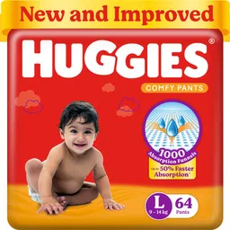 Comfy Baby Diaper Pants, Upto 50% Faster Absorption - L-image-5
