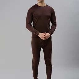 NUGPL OSWAL INNER WEAR THERMAL SET | MEN THERMAL SET | WARMER | WINTER WEAR Men Top - Pyjama Set Thermal-picture-40