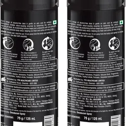 eva Deodorant Spray, Wild, 125ml (Pack of 2) Deodorant Spray-For Women image 2