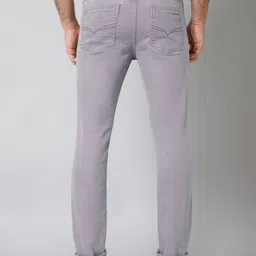 cantabil Men Regular Mid Rise Grey Jeans image 4