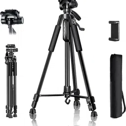 Flipkart SmartBuy Camera Tripod Stand with 360° Rotatable Detachable Head and Phone Mount with Bag Tripod Kit-picture-10