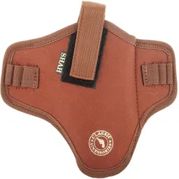 shah 32 Bore Revolver & Pistol Cover (brown) Racquet Carry Case/Cover Free Size-picture-32