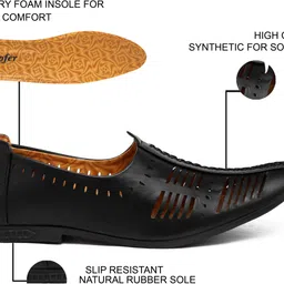 groofer Stylish Casual Jutis For Men image 3