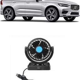 aanjul SINGLE Portable Single Head Car Fan 5V USB 360 Degree Adjustable CC-841 Car Interior Fan image 1