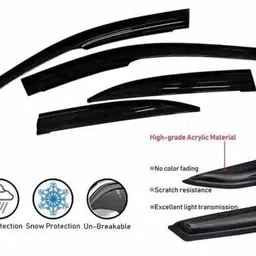 aniitek Non-convertibles Front, Rear Wind Deflector image 2