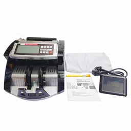 AKS AUTOMATION Semi Value Currency Counting Machine with Fake Note Detector for Banks & Retail Note Counting Machine image 4