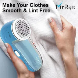 mr right Rechargeable Fabric Shaver | Lint Remover for Clothes, Blanket & Upholstery Lint Roller image 4