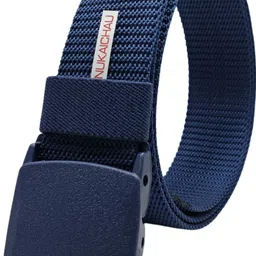 nukaichau Boys Casual, Evening, Party Blue Nylon Belt image 1